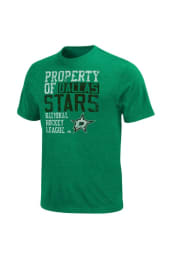 Majestic Dallas Stars Green Double Minor Short Sleeve T Shirt