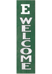KH Sports Fan Eastern Michigan Eagles 11x46 Welcome Leaning Sign