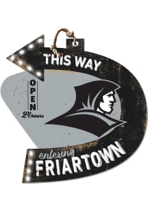 KH Sports Fan Providence Friars This Way Arrow Sign