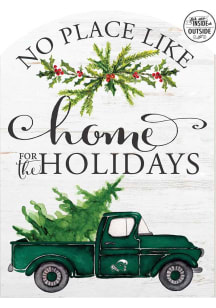 KH Sports Fan Tulane Green Wave 16x22 Home for Holidays Marquee Sign