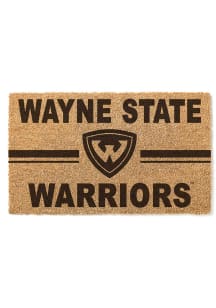 Wayne State Warriors 18x30 Team Logo Door Mat