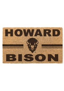 Howard Bison 18x30 Team Logo Door Mat