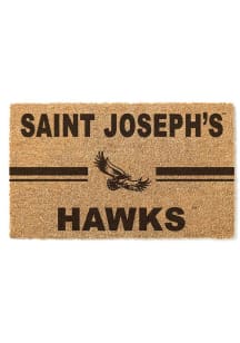 Saint Josephs Hawks 18x30 Team Logo Door Mat