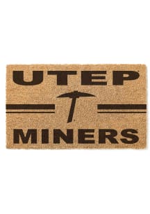 UTEP Miners 18x30 Team Logo Door Mat