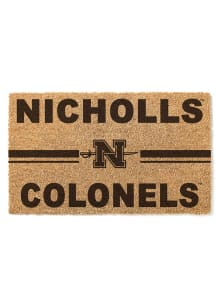 Nicholls State Colonels 18x30 Team Logo Door Mat
