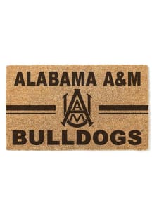 Alabama A&amp;M Bulldogs 18x30 Team Logo Door Mat