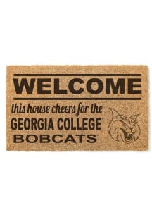 Georgia College Bobcats 18x30 Welcome Door Mat