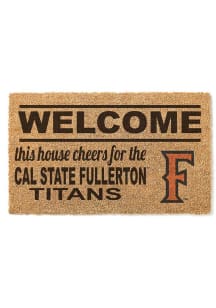 Cal State Fullerton Titans 18x30 Welcome Door Mat