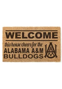 Alabama A&amp;M Bulldogs 18x30 Welcome Door Mat