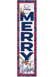 KH Sports Fan South Alabama Jaguars 11x46 Merry Christmas Leaning Sign