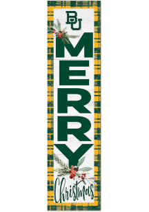 KH Sports Fan Baylor Bears 11x46 Merry Christmas Leaning Sign