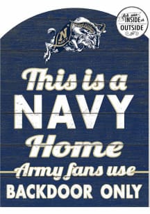 KH Sports Fan Navy Midshipmen 16x22 Indoor Outdoor Marquee Sign