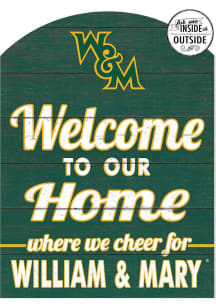 KH Sports Fan William &amp; Mary Tribe 16x22 Indoor Outdoor Marquee Sign