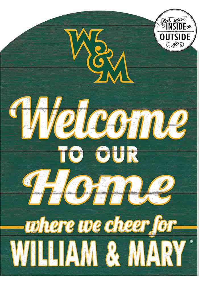 KH Sports Fan William & Mary Tribe 16x22 Indoor Outdoor Marquee Sign