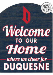 KH Sports Fan Duquesne Dukes 16x22 Indoor Outdoor Marquee Sign