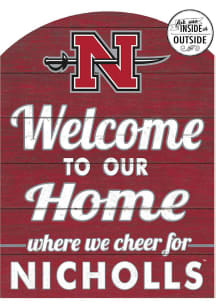 KH Sports Fan Nicholls State Colonels 16x22 Indoor Outdoor Marquee Sign