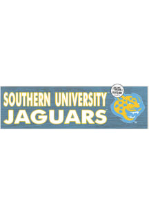 KH Sports Fan Southern University Jaguars 35x10 Indoor Outdoor Colored Logo Sign