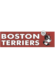 KH Sports Fan Boston Terriers 35x10 Indoor Outdoor Colored Logo Sign