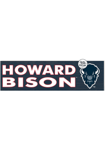 KH Sports Fan Howard Bison 35x10 Indoor Outdoor Colored Logo Sign