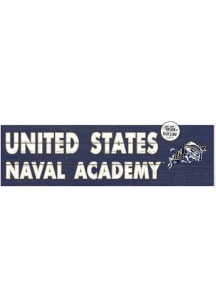 KH Sports Fan Navy Midshipmen 35x10 Indoor Outdoor Colored Logo Sign