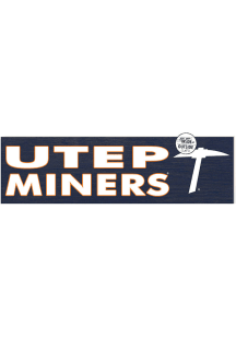 KH Sports Fan UTEP Miners 35x10 Indoor Outdoor Colored Logo Sign