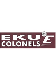 KH Sports Fan Eastern Kentucky Colonels 35x10 Indoor Outdoor Colored Logo Sign