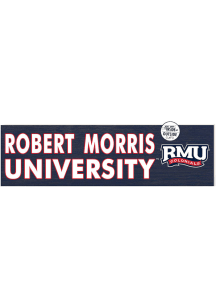 KH Sports Fan Robert Morris Colonials 35x10 Indoor Outdoor Colored Logo Sign