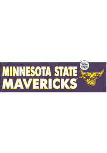 KH Sports Fan Minnesota State Mavericks 35x10 Indoor Outdoor Colored Logo Sign