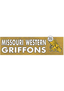 KH Sports Fan Missouri Western Griffons 35x10 Indoor Outdoor Colored Logo Sign