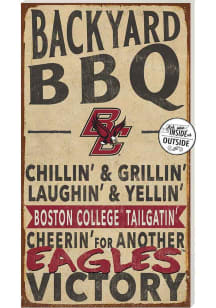 KH Sports Fan Boston College Eagles 11x20 Indoor Outdoor BBQ Sign