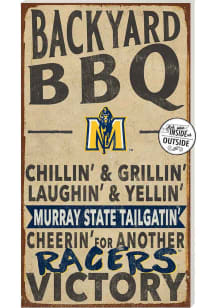 KH Sports Fan Murray State Racers 11x20 Indoor Outdoor BBQ Sign