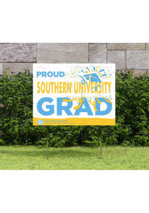 Southern University Jaguars 18x24 Proud Grad Logo Yard Sign
