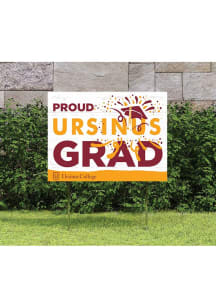 Ursinus Bears 18x24 Proud Grad Logo Yard Sign