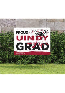 Indianapolis Greyhounds 18x24 Proud Grad Logo Yard Sign