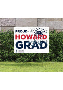 Howard Bison 18x24 Proud Grad Logo Yard Sign