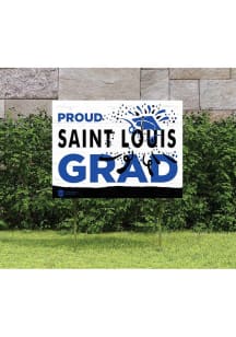 Saint Louis Billikens 18x24 Proud Grad Logo Yard Sign