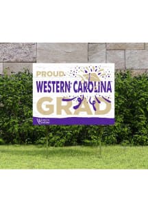 Western Carolina 18x24 Proud Grad Logo Yard Sign