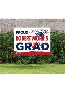 Robert Morris Colonials 18x24 Proud Grad Logo Yard Sign