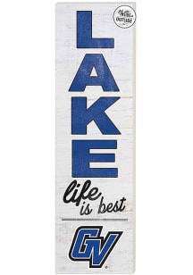 KH Sports Fan Grand Valley State Lakers 35x10 Lake Life is Best Indoor Outdoor Sign