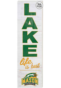 KH Sports Fan George Mason University 35x10 Lake Life is Best Indoor Outdoor Sign