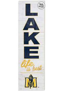 KH Sports Fan Murray State Racers 35x10 Lake Life is Best Indoor Outdoor Sign