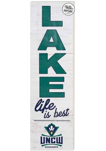 KH Sports Fan UNCW Seahawks 35x10 Lake Life is Best Indoor Outdoor Sign