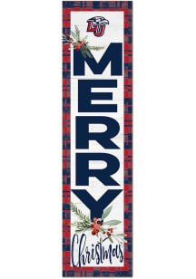 KH Sports Fan Liberty Flames 11x46 Merry Christmas Leaning Sign