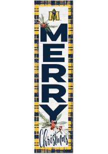 KH Sports Fan Murray State Racers 11x46 Merry Christmas Leaning Sign