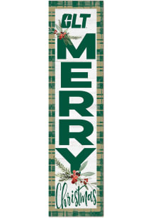 KH Sports Fan UNCC 49ers 11x46 Merry Christmas Leaning Sign