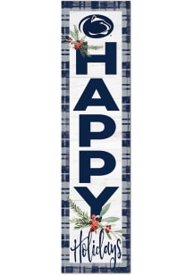 KH Sports Fan Penn State Nittany Lions 11x46 Merry Christmas Leaning Sign