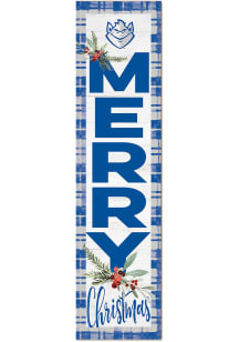 KH Sports Fan Saint Louis Billikens 11x46 Merry Christmas Leaning Sign
