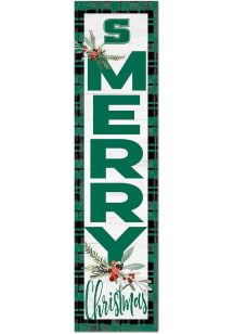 KH Sports Fan Slippery Rock 11x46 Merry Christmas Leaning Sign