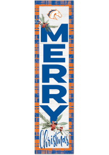 KH Sports Fan UTA Mavericks 11x46 Merry Christmas Leaning Sign