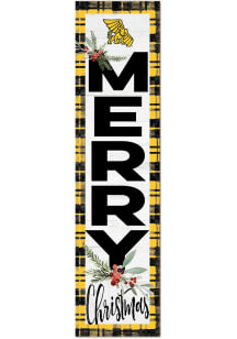 KH Sports Fan Missouri Western Griffons 11x46 Merry Christmas Leaning Sign